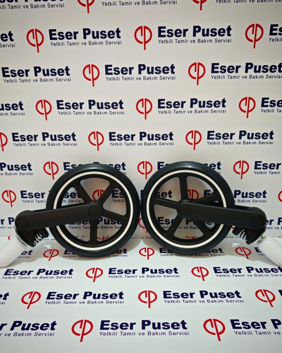 Priam 4 Front Wheel Set Spare Part Chrome Priam 4 Front Wheel Set Spare Part Chrome