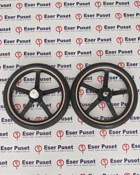 E-Priam Rear Wheel Set-Rose gold